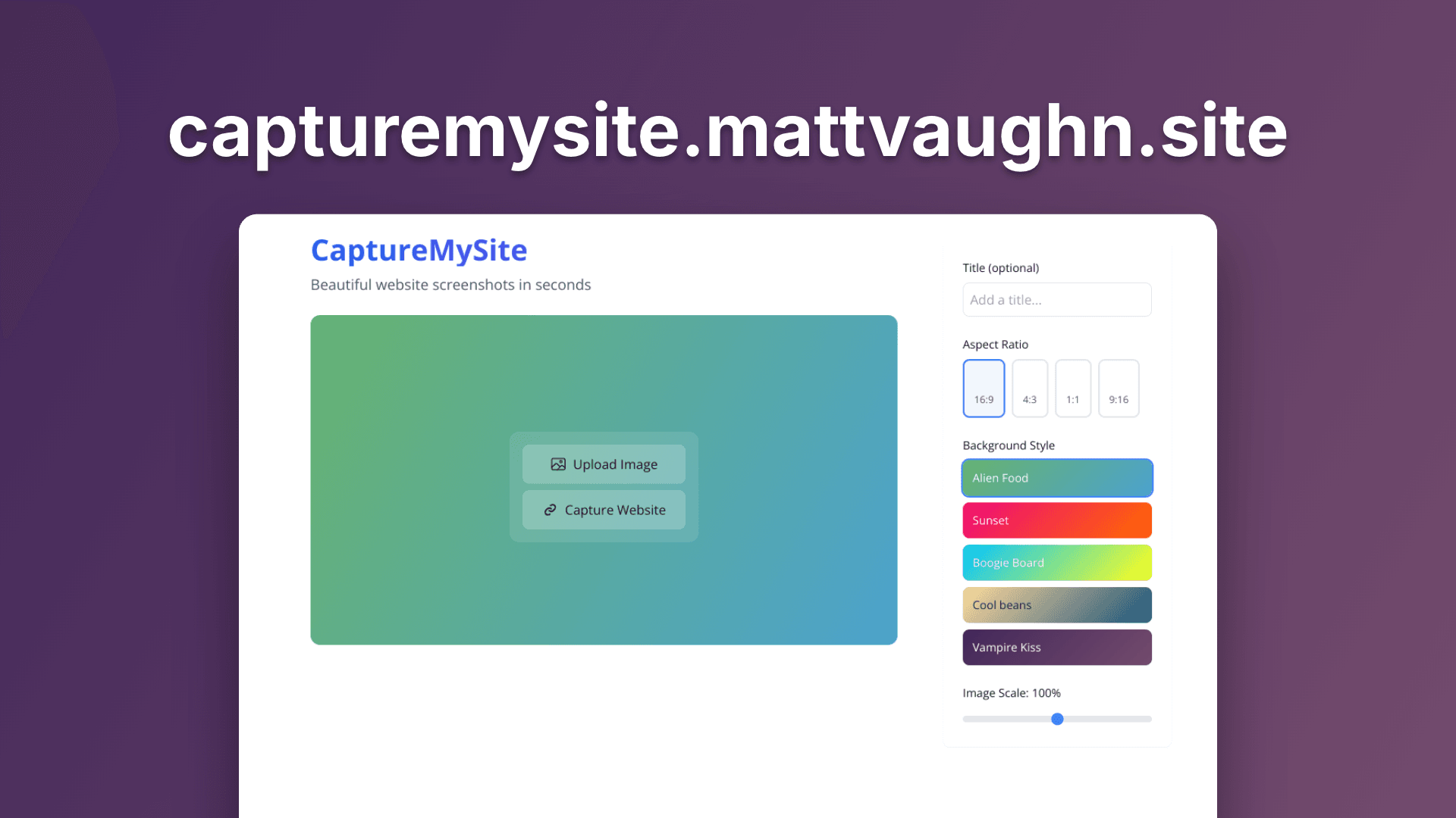 Capture My Site